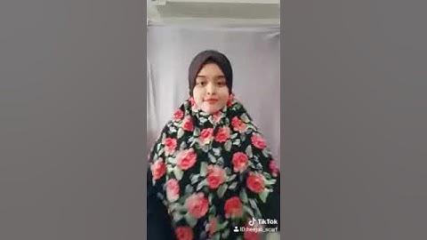 Tutorial tudung sarung Mawaddah