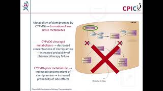 CPIC guideline for clomipramine and CYP2C19, CYP2D6