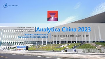 Wonderful Moments of Heal Force Booth at Analytica China 2023 (Shanghai)
