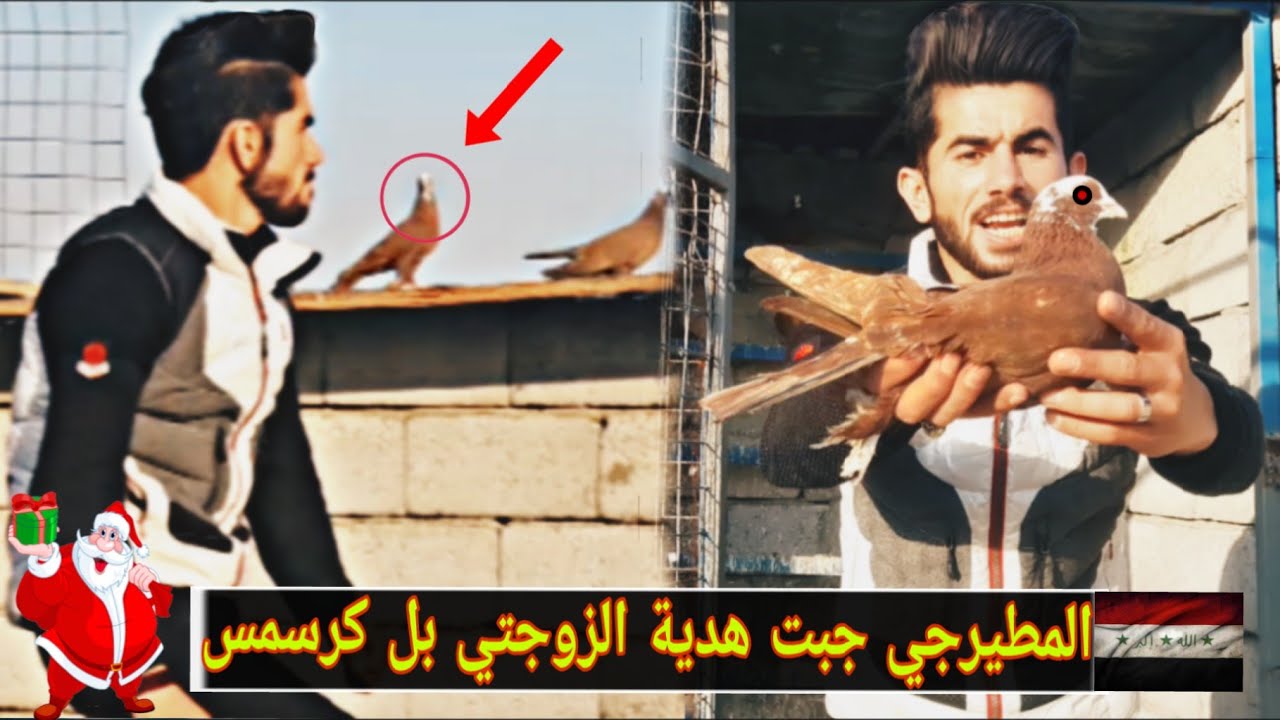 احسن مطيرجي بل عراق🕊/ تحشيش المطيرجي على الكرسمس🎅/حيدرالنسر