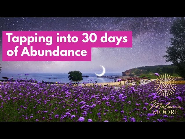 30 Days to Abundance with EFT/ Tapping - Manifesting Money class=