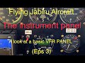 Jabiru instrument panel   Basic VFR panel   Flying Jabiru Aircraft  (Eps 3) (37)