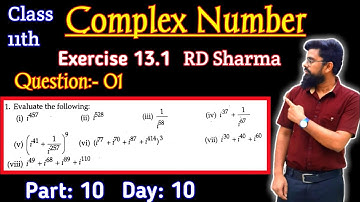 RD Sharma Class 11 Exercise 13.1 Question number 01 | Evaluate the following