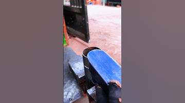 Best trick of clever welder to join round pipe to square pipe #welding #fabrication #skills
