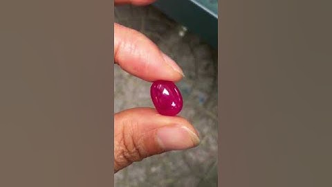 Ruby Yên Bái màu đẹp chất mịn lên nhẫn nam. mê #tetnaylanhat #ruby #diamond