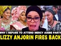 😭Nollywood in SHOCK As Lizzy Anjorin Gives Reason She Didn't Attend Mercy Aigbe mother Burial Party
