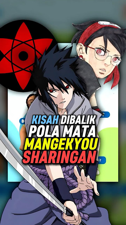 Fakta Menarik Bentuk Sebuah Mata Mangekyou Sharingan #shorts