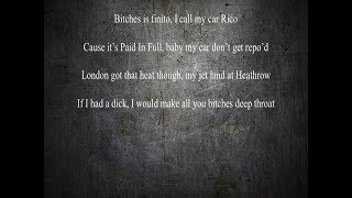 London On Da Track - No Flag Lyrics Feat. Nicki Minaj, 21 Savage & Offset (Lyric Video
