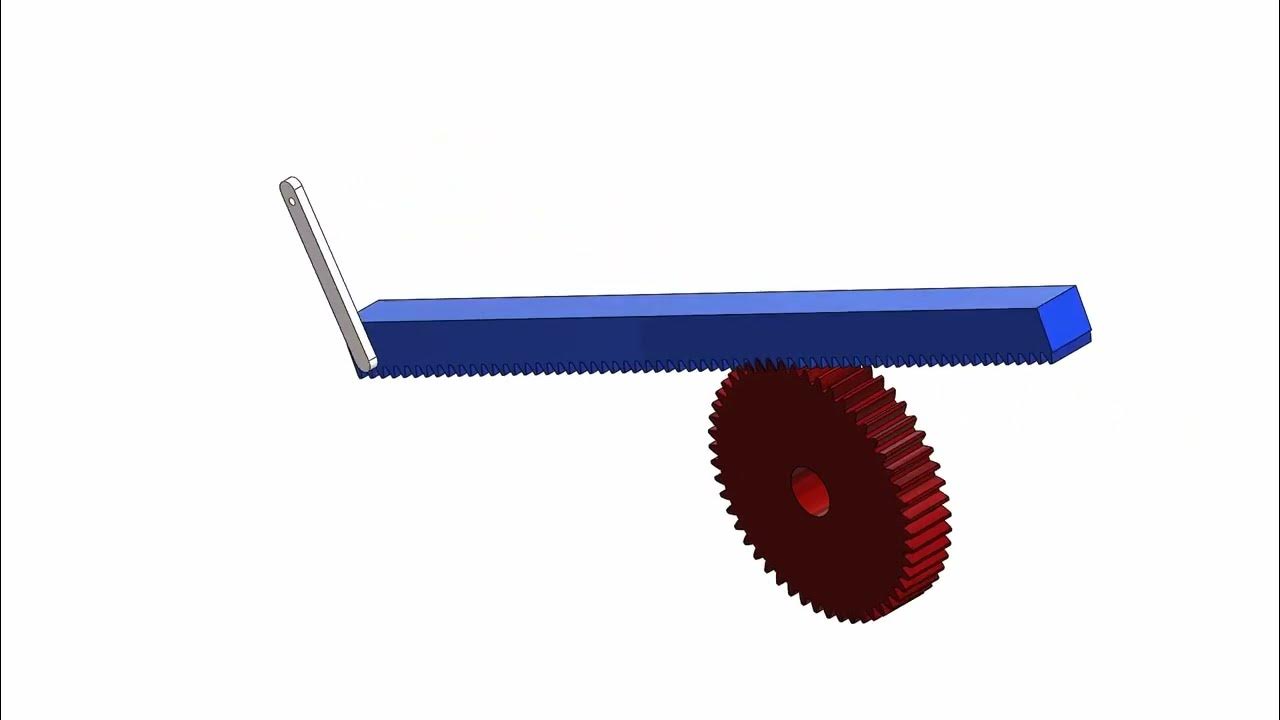 Crank Rack and Pinion Mechanism YouTube