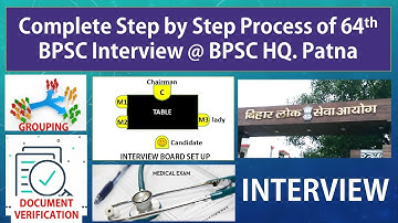 Complete step by step (A to Z) PROCESS of 64th BPSC Interview | 65th, 66th, 67th, BPSC Interview