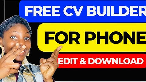 Create a Free Resume Instantly — Edit & Download CV Easily