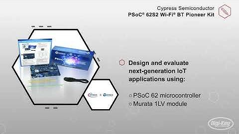 PSoC® 62S2 Wi-Fi® BT Pioneer Kit | Datasheet Preview