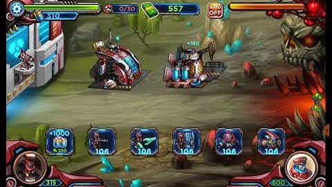 gameplay robots vs zombie 6 and 7 levels