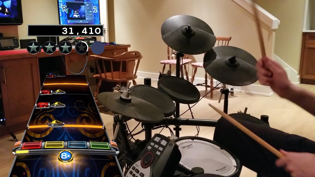 Moneytalks (Live) by AC/DC | Rock Band 4 Pro Drums 100% FC - YouTube