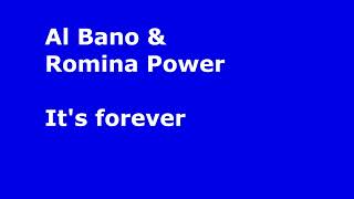 Watch Al Bano  Romina Power Its Forever video