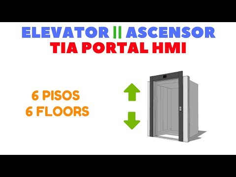 TIA PORTA V14 ASCENSOR (ELEVATOR) WINCC