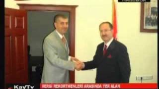 KayTv TSE SOJUZTEST Genel müdürü süleyman selim ulaş'a vergi rekortmenliği ödülü verildi