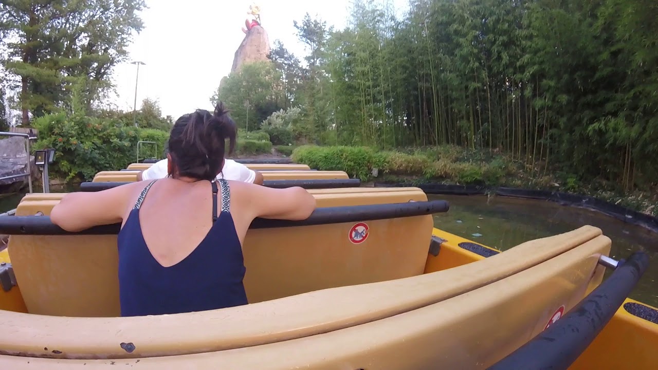 Grand Splash onride grand splash back seat parc astérix - YouTube
