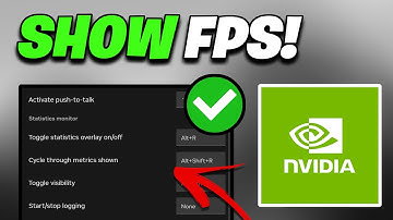 How to Display FPS Counter with New NVIDIA App - NEW 2025