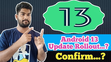 Confirm -  Android 13 Update Rollout...? | Techqee Emmi