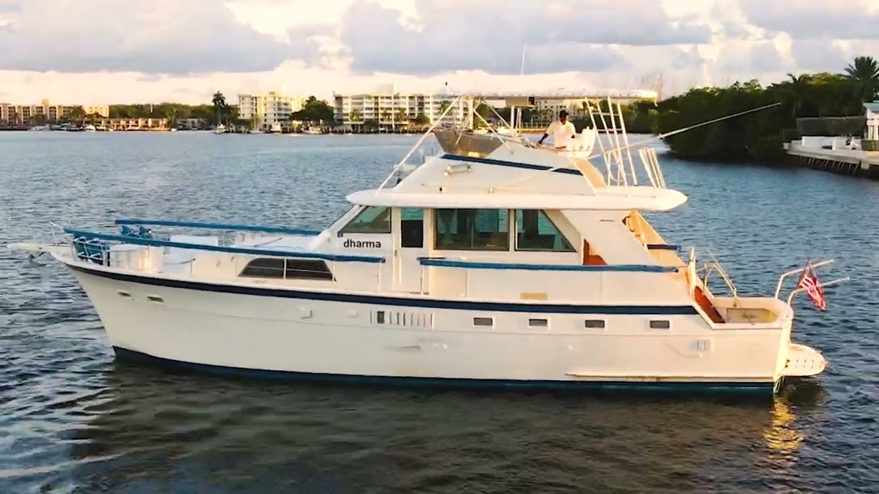 1978 hatteras 53 yacht fisherman