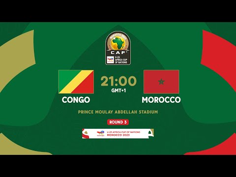 Congo VS. Morocco - TotalEnergies AFCONU23 2023 