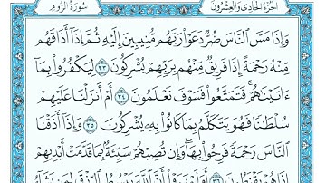 030 سورة الروم بصوت القارئ ماهر المعيقلي القرآن الكريم