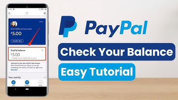How to Check PayPal Balance !