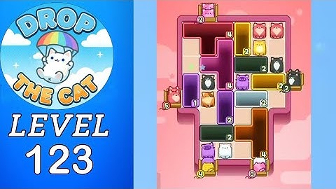 Drop The Cat Level 123 Walkthrough