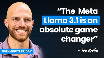 806: Llama 3.1 405B: The First Open-Source Frontier LLM — with Jon Krohn (@JonKrohnLearns)