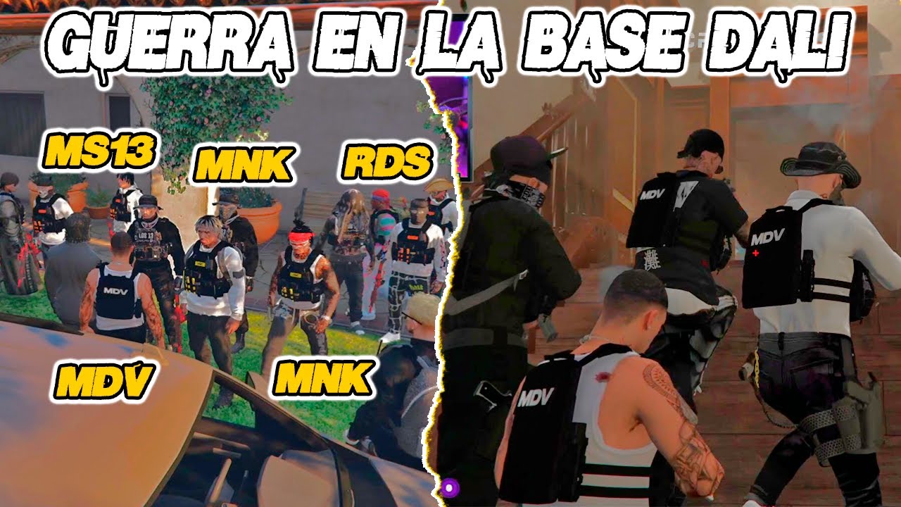 RDJavi: se Arma Tremendo Lio Entre Mdv Ms13 Mnk Barbuse Verde