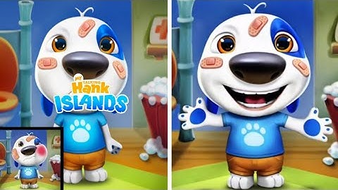 New Update! My Talking Hank: Islands Gameplay Full Screen (Android, iOS) #tomhappy #talkinghank 