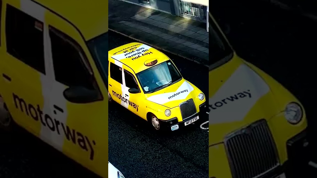 Tameside The Little Yellow Taxi Ashton Under Lyne England UK 2022 YouTube