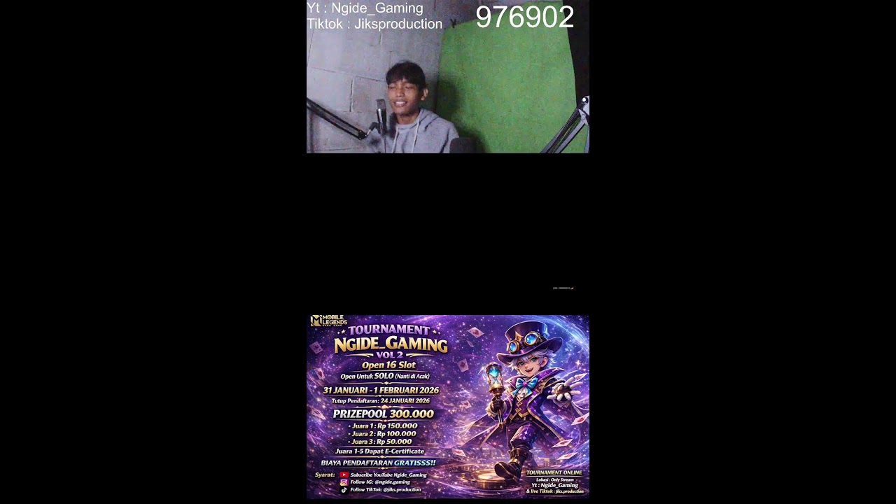 Siaran langsung Muhammad Rizki