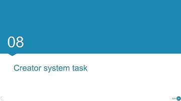 BPM course: 3. Advanced Automation | Creator system task 3.01 08