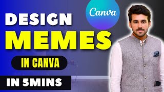 How to Make Memes in Canva | Memes For Instagram | Memes Kaise Banaye in Hindi