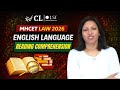 MH CET Law 2026 English Language | Reading Comprehension | RC Strategy & Practice Questions