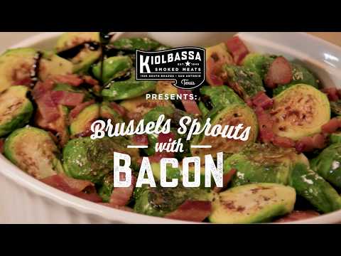 Kiolbassa Brussels Sprouts with Bacon