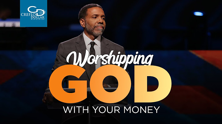 Worshipping God With Your Money - Sunday Service