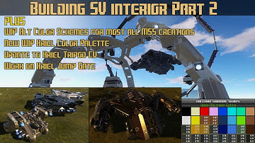 Empyrion Galactic Survival - Building an SV interior Part 2