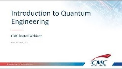 Introduction to Quantum Engineering
