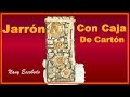 JARRÓN CON CAJA DE CARTÓN