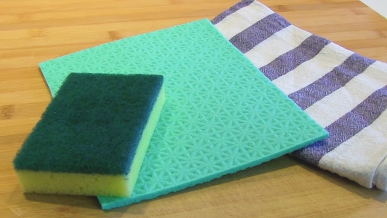 Strofinacci Svedesi Per Cucina - Set 4 Pezzi Lavabili E Assorbenti - Foto 8