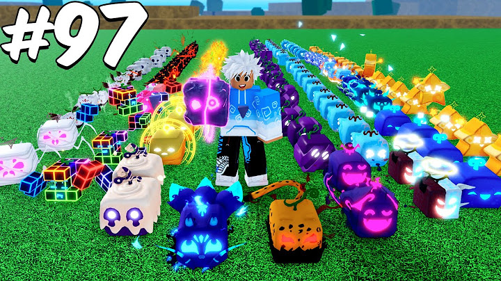 Girei frutas até conseguir todas pra um YOUTUBER de Roblox