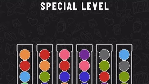 Ball Sort Puzzle Special Level After Level 595 #ballsortpuzzle #ballsortpuzzlegameplay #puzzlegame