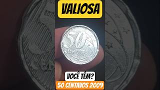 🔴 URGENTE: Moeda De 50 Centavos 2009 Com Defeito De Goiás Vale O Ouro! Procure Agora!