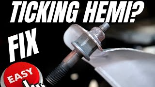 5.7 Hemi Ticking/Knocking Exhaust Manifold Leak Repair.