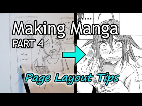 How to Make Manga (PART 4) Panel & Page Layout Tips - YouTube