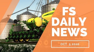 FS DAILY NEWS!!! New American Map, John Deere Planter, Plus Mods In Testing | Farming Simulator 19