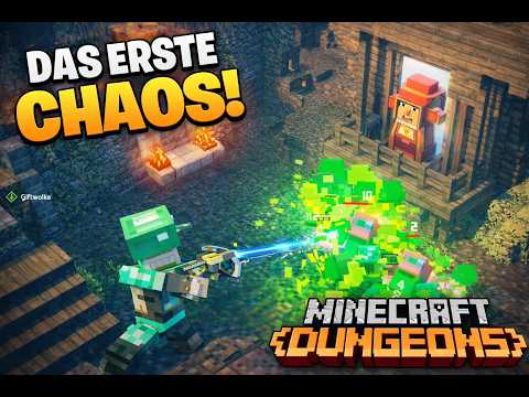 Minecraft Dungeons #001 German – The first chaos in the tutorial